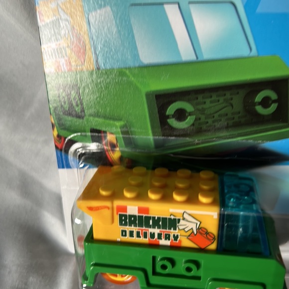 Mattel | Toys | Hot Wheels Brick Rides Brickin Delivery | Poshmark